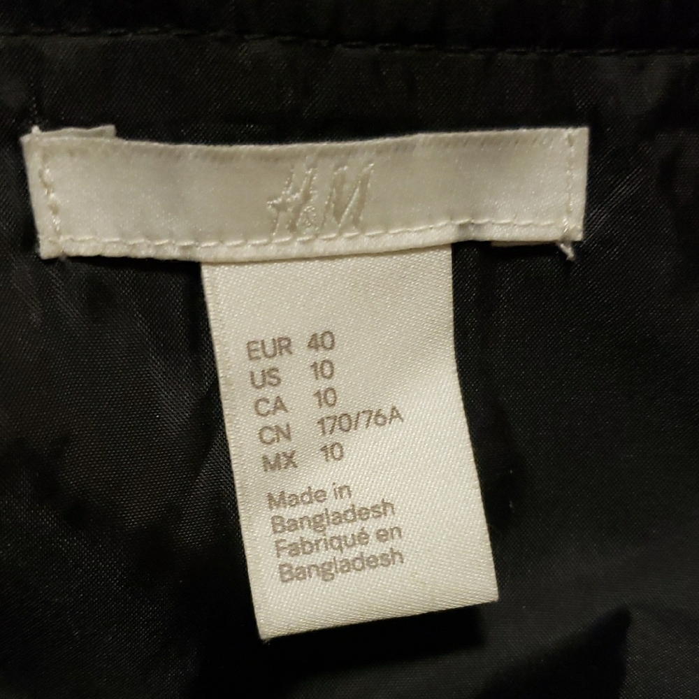 H&M Boho Diamond Pattern lined Mini Skirt - Picture 5 of 5